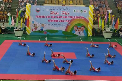 HỘI THI AEROBIC CẤP TỈNH NĂM HỌC 2022-2023